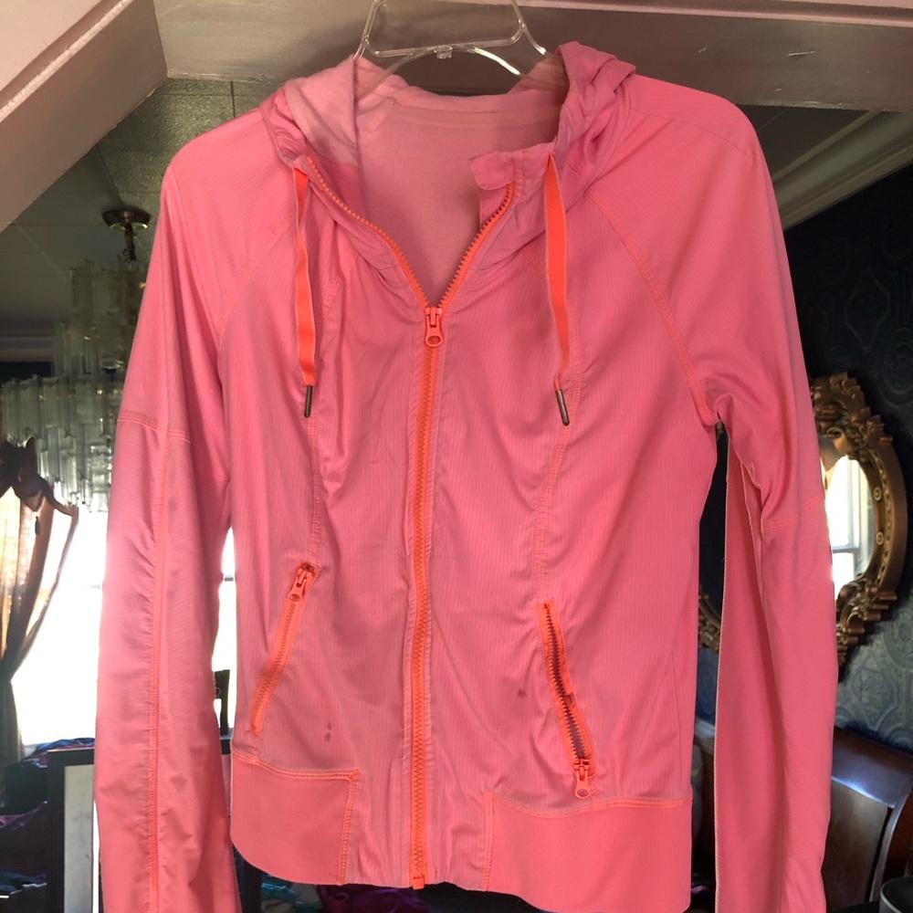 Lululemon jacket woman’s XS pink/orange